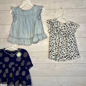 Girls’ bundle Circo & Carter’s casual tops Size 2T